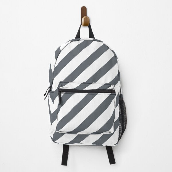 Item preview, White Chevron Stripes on a Charcoal Gray Background designed and sold by squishyrainbow.