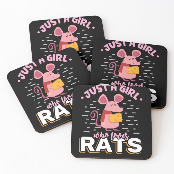 Item preview, Just a Girl who Loves Rats and Mice shirt designed and sold by Grinover.