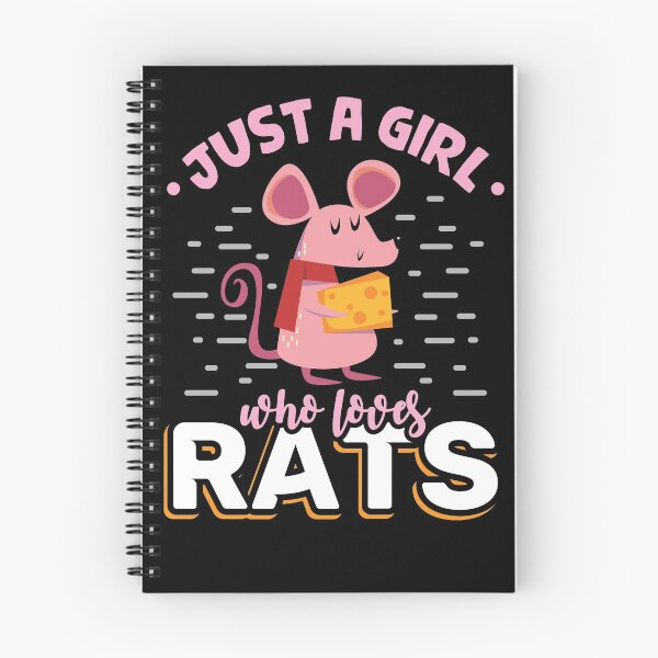 Item preview, Just a Girl who Loves Rats and Mice shirt designed and sold by Grinover.