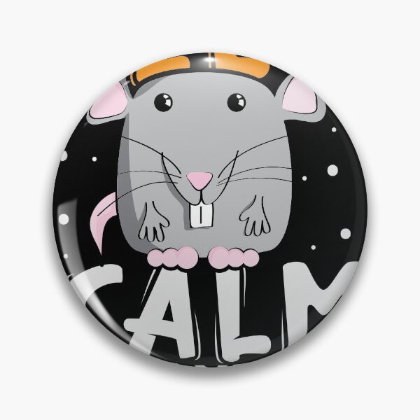 Item preview, Keep Calm and squeak on cute mice rat shirt designed and sold by Grinover.