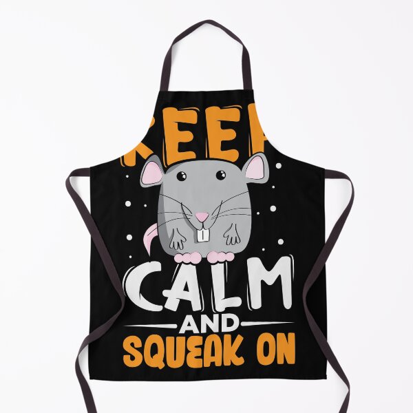 Item preview, Keep Calm and squeak on cute mice rat shirt designed and sold by Grinover.
