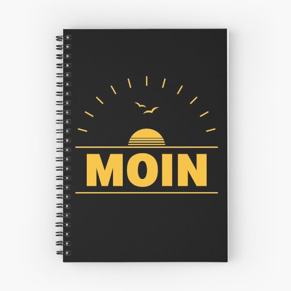 Item preview, Moin Sunrise (Low German / Plattdüütsch / Gold) designed and sold by Roderix.