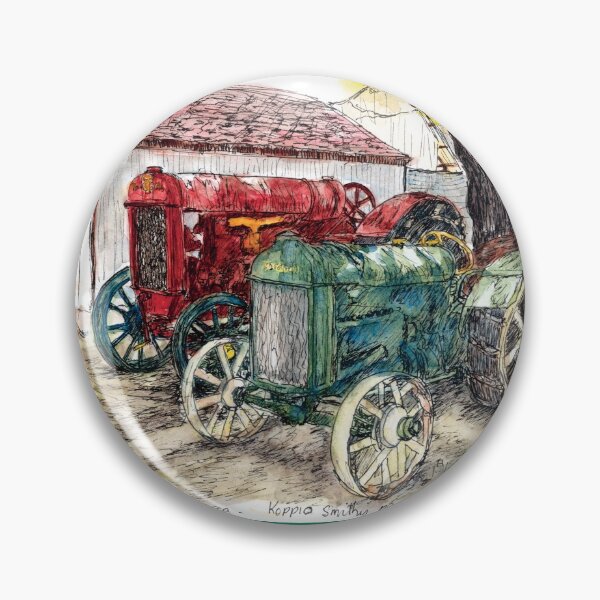 Item preview, Australian Scene - Vintage Tractors  designed and sold by Anne Huth.