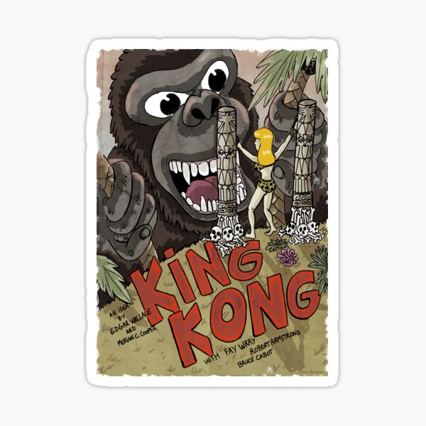 King Kong Sticker