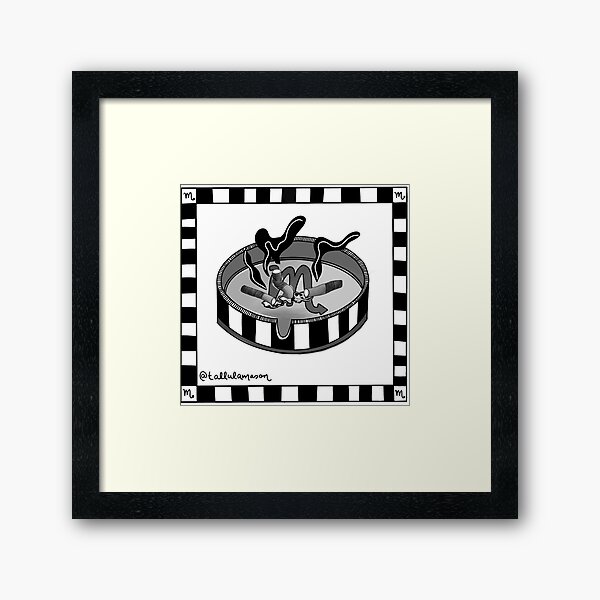 Ashtray Wall Art Redbubble