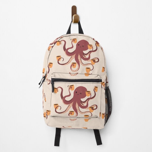 Item preview, Coffee makes life better Octopus designed and sold by HappyLime.