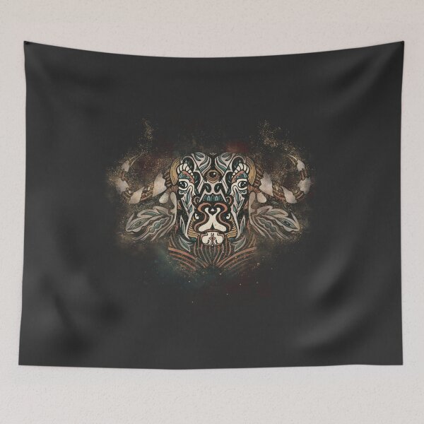 Item preview, Sacred Mandalas Ox (Tribal Warrior) designed and sold by Ornamental Arts.