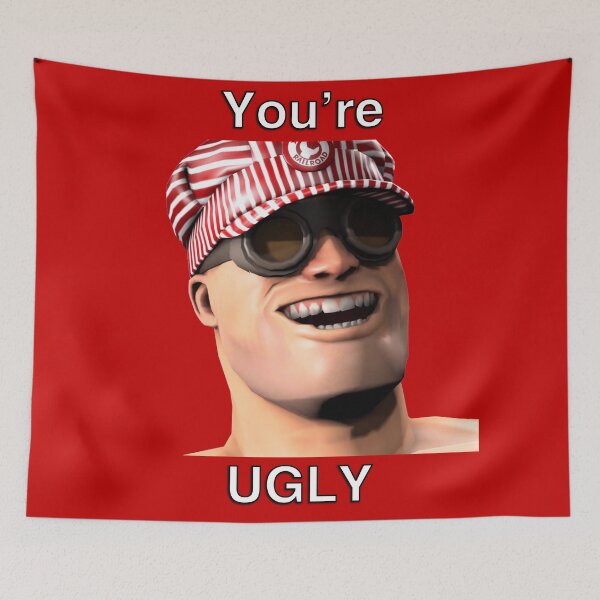 Item preview, You're Ugly - I Smell Jojo [Engineer TF2] designed and sold by KillerJeko.