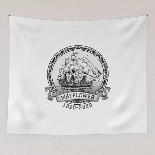 Item preview, Mayflower Ship 400th Anniversary 1620- 2020 designed and sold by Tee Revolution.