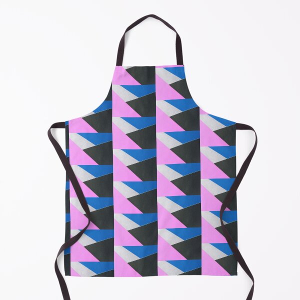 Item preview, Pink blue and Black geometric Pattern  designed and sold by DemonicGloom.