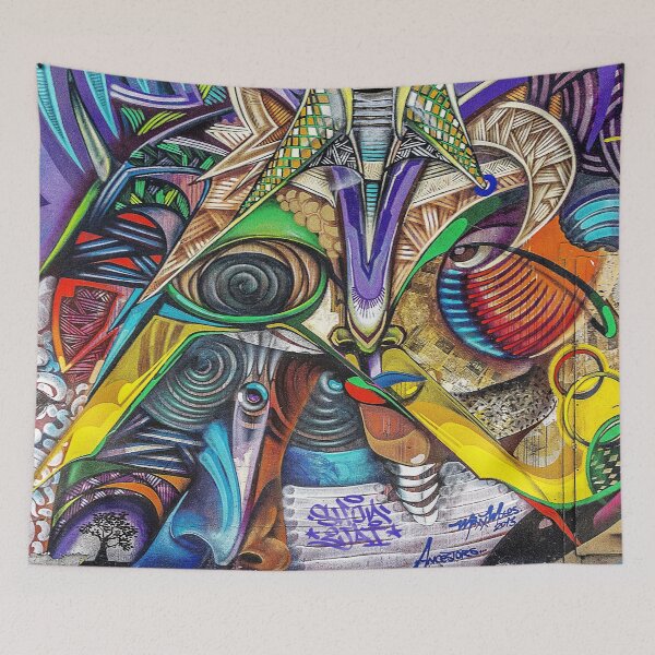 Item preview, Graffiti grunge mural texture designed and sold by jwebmarket.