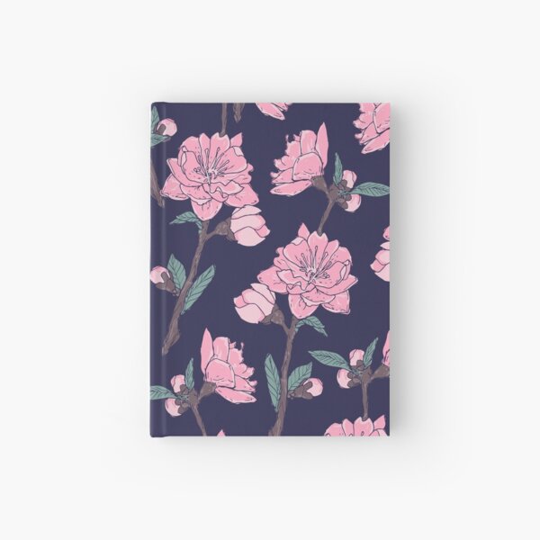 Blooming Garden Flowers Hardcover Journal