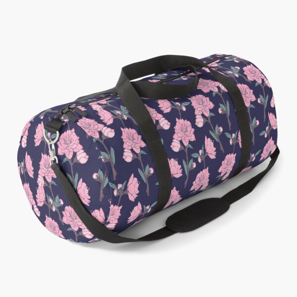 Blooming Garden Flowers Duffle Bag