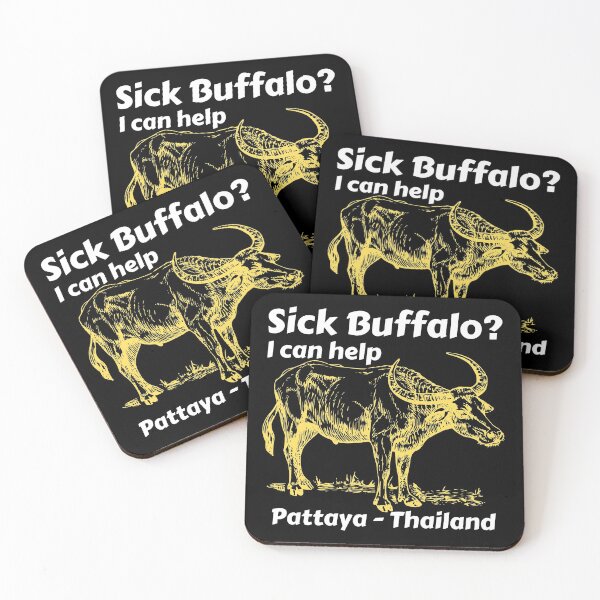 Item preview, Sick Buffalo  - Pattaya Thailand designed and sold by Scubaloppy.