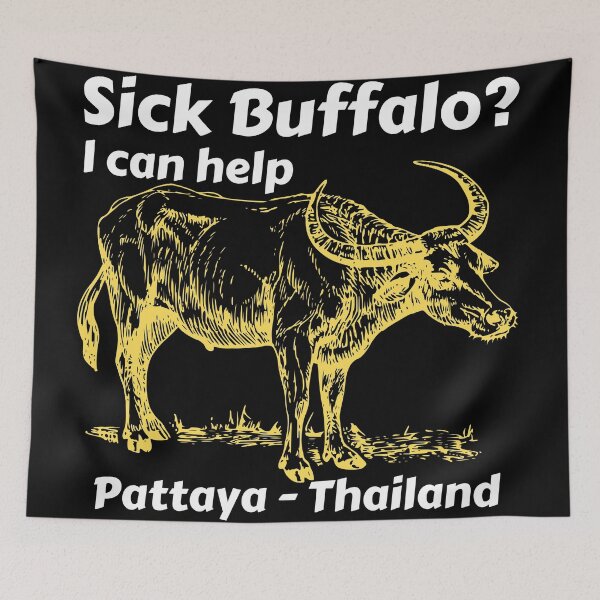 Item preview, Sick Buffalo  - Pattaya Thailand designed and sold by Scubaloppy.