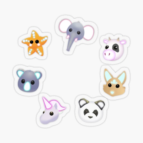 Neon Pets Stickers Redbubble - ldshadowlady got hacked by a neon roblox