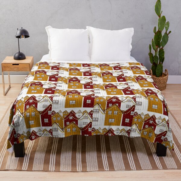 Item preview, Winter town landscape designed and sold by nok-cha.