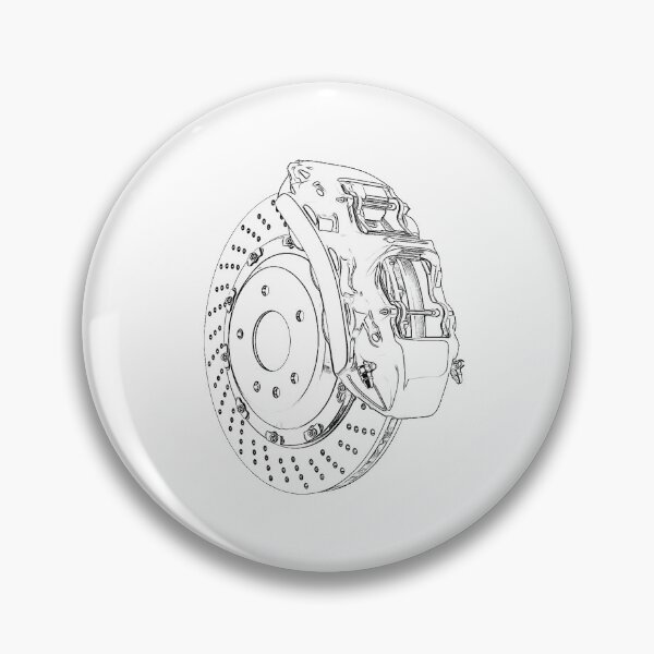 Item preview, Brake Disc Wireframe designed and sold by Auto-Prints.