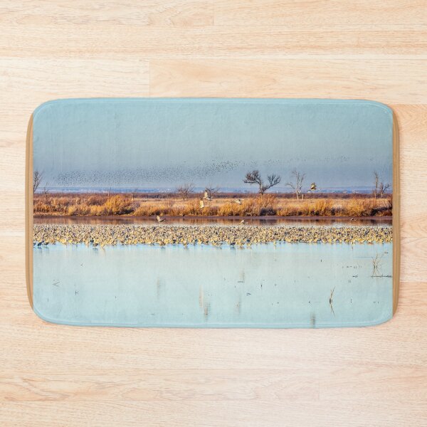 Item preview, Murmuration of Starlings Beyond the Sandhill Cranes by Debra Martz designed and sold by Debra Martz.