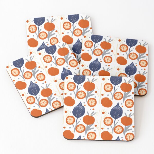 Item preview, Orange simple colorful fruity pattern designed and sold by ciaobebo.