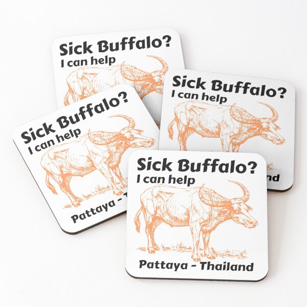 Item preview, Sick Buffalo, I can help Joke  - Pattaya Thailand designed and sold by Scubaloppy.
