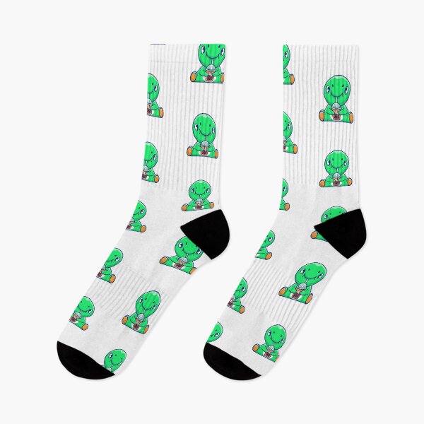 Item preview, Boba dino designed and sold by GoldenDov.