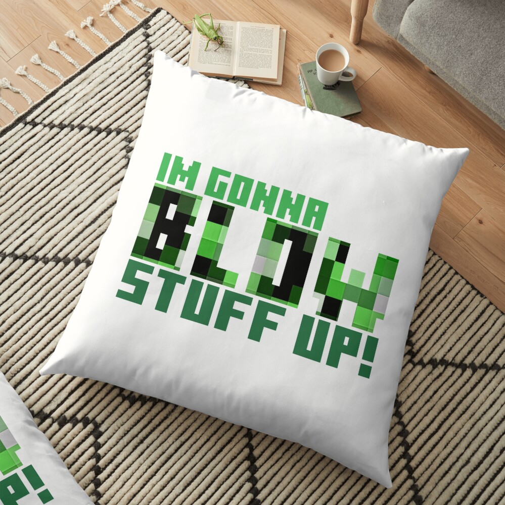 Blow stuff up! Floor Pillow