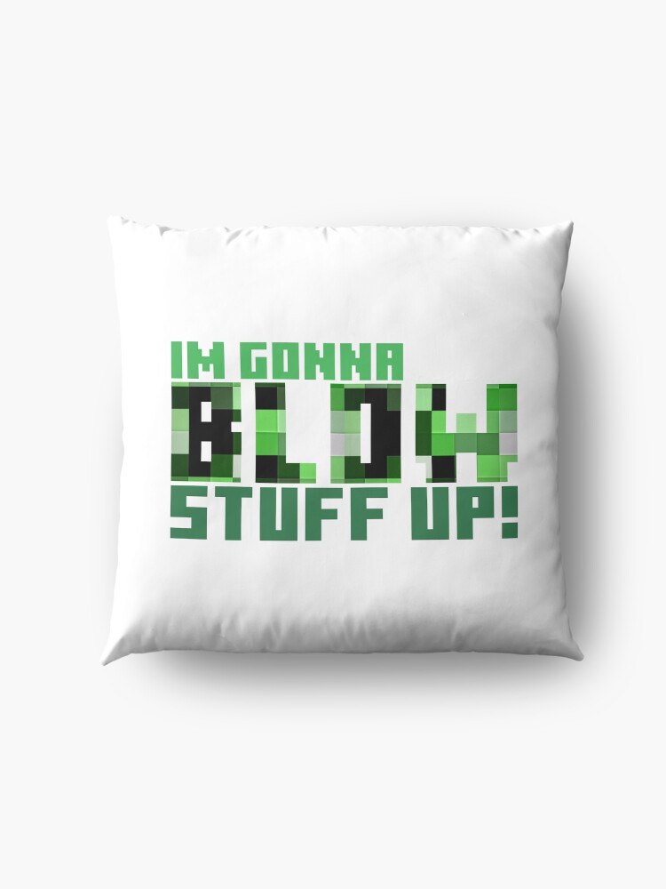 Alternate view of Blow stuff up! Floor Pillow