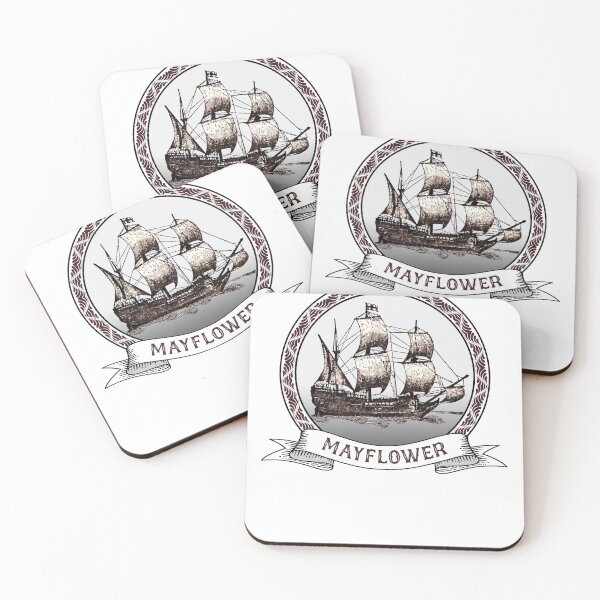 Item preview, Copy of Mayflower Ship 400th Anniversary 1620- 2020 Retro designed and sold by Tee Revolution.