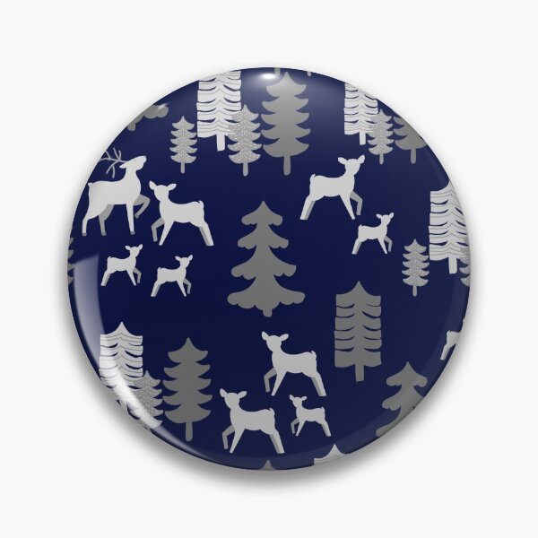 Item preview, Winter Fairytale - Snow Reindeers night time designed and sold by Print N Stuff by Cristina Stancu.