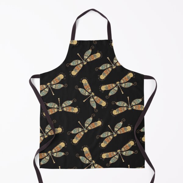 Item preview, Dragonfly Pattern on Black designed and sold by simpleones.