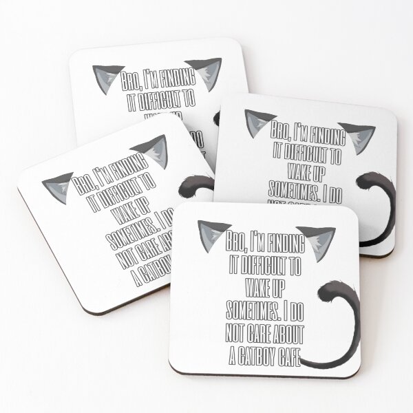 Item preview, Do Not Care About A Catboy Cafe designed and sold by Impulse-designs.