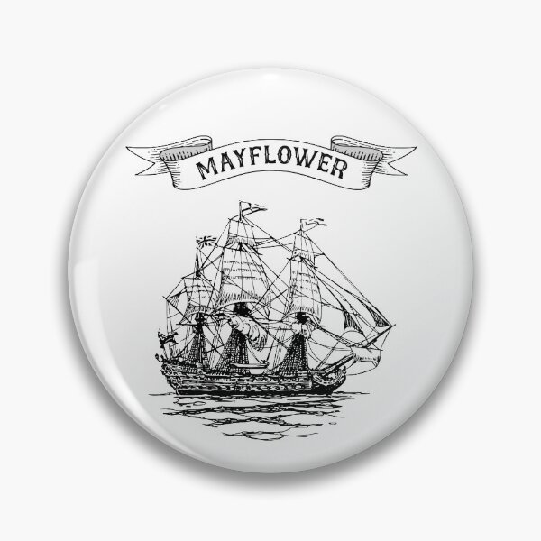 Item preview, Mayflower Ship 400th Anniversary 1620- 2020 Retro designed and sold by Tee Revolution.