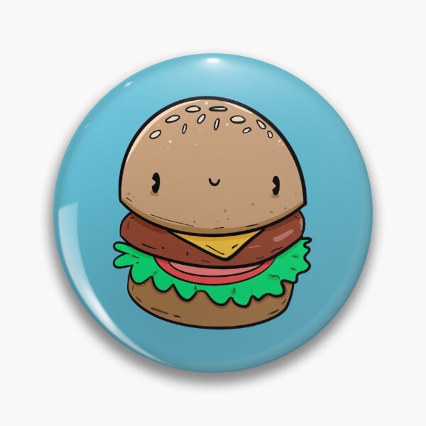 Item preview, Happy little burger designed and sold by whitaswhit.