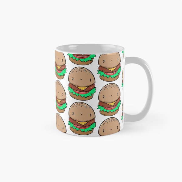 Item preview, Happy little burger designed and sold by whitaswhit.