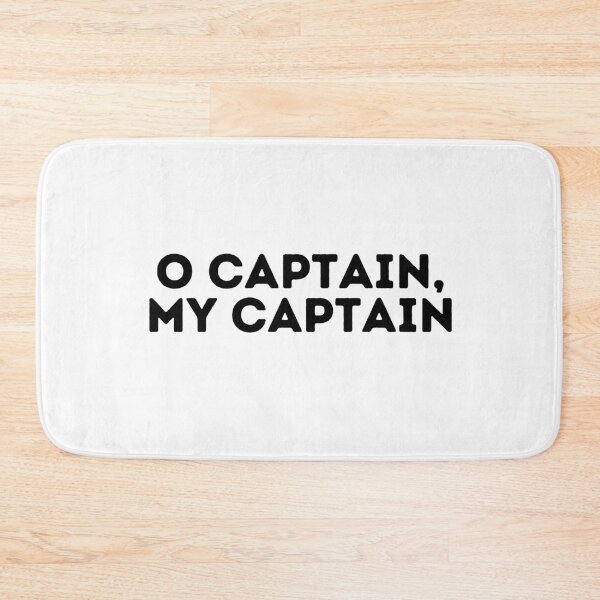 Item preview, Dead Poets Society quote - O Captain My Captain designed and sold by madeyougiggle.