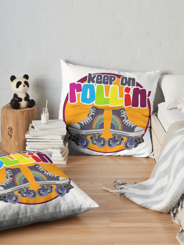 Alternate view of Keep on Rollin' Floor Pillow
