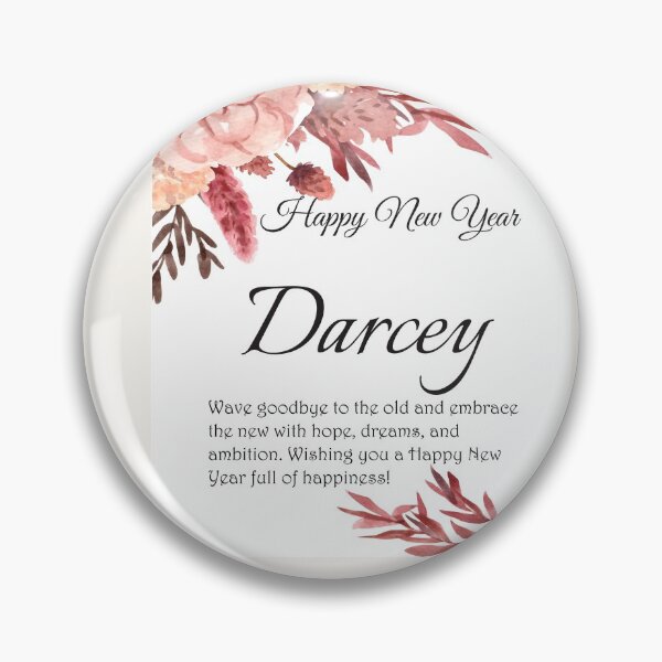 Item preview, Happy New Year Darcey. Personalized gift designed and sold by amrmab.