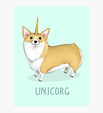 Unicorg Photographic Print