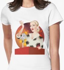On the balcony Women's Fitted T-Shirt