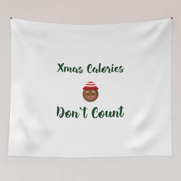 Item preview, Xmas Calories Don't Count designed and sold by unikologo.
