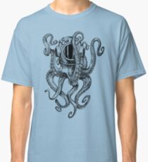Octopus Scuba Diver Helmet Classic T-Shirt