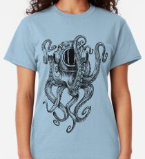 Octopus Scuba Diver Helmet Classic T-Shirt
