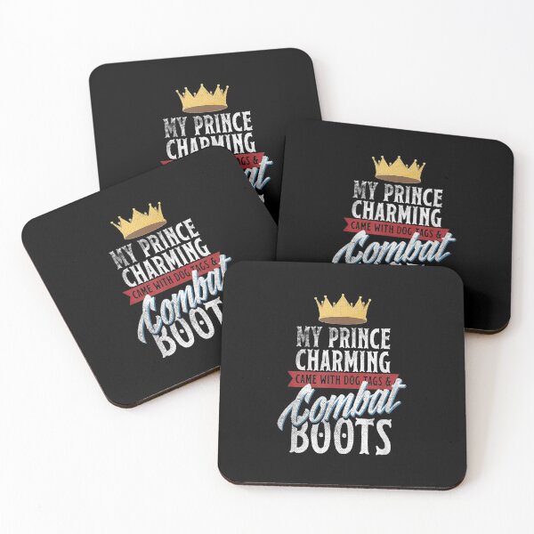 Item preview, My Prince Charming Army Wife Girlfriend Funny Tee designed and sold by Laren-Fashion.