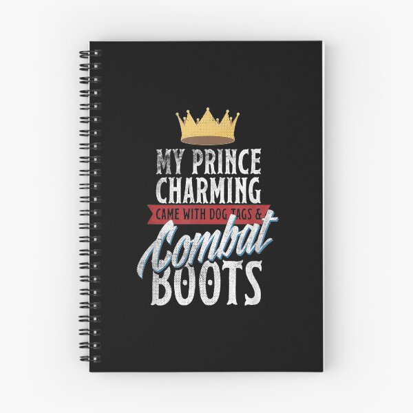 Item preview, My Prince Charming Army Wife Girlfriend Funny Tee designed and sold by Laren-Fashion.