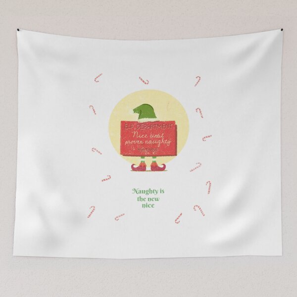 Item preview, Naughty Is The New Nice designed and sold by unikologo.