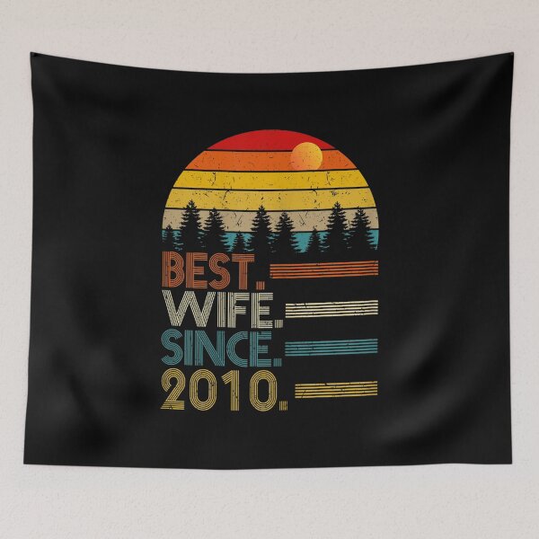 Item preview, Womens 10th Wedding Anniversary Gift For Her Best Wife Since 2010 designed and sold by Laren-Fashion.