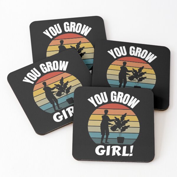 Item preview, Gardening Pun - You Grow Girl  designed and sold by Peishan02.