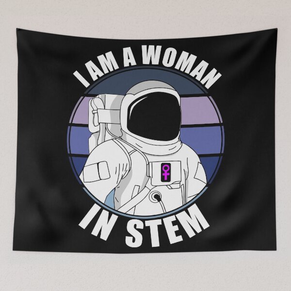 Item preview, I Am A Woman In Stem - Retro Steminist designed and sold by Giacob.