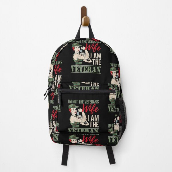 Item preview, Womens I Am The Veteran And Veterans Wife Gift  designed and sold by Laren-Fashion.